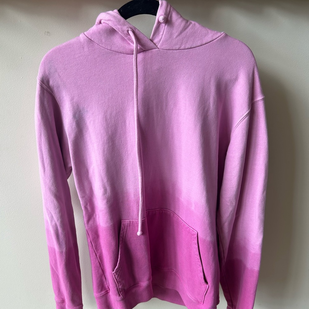 Outerknown Pink Ombre Hoodie